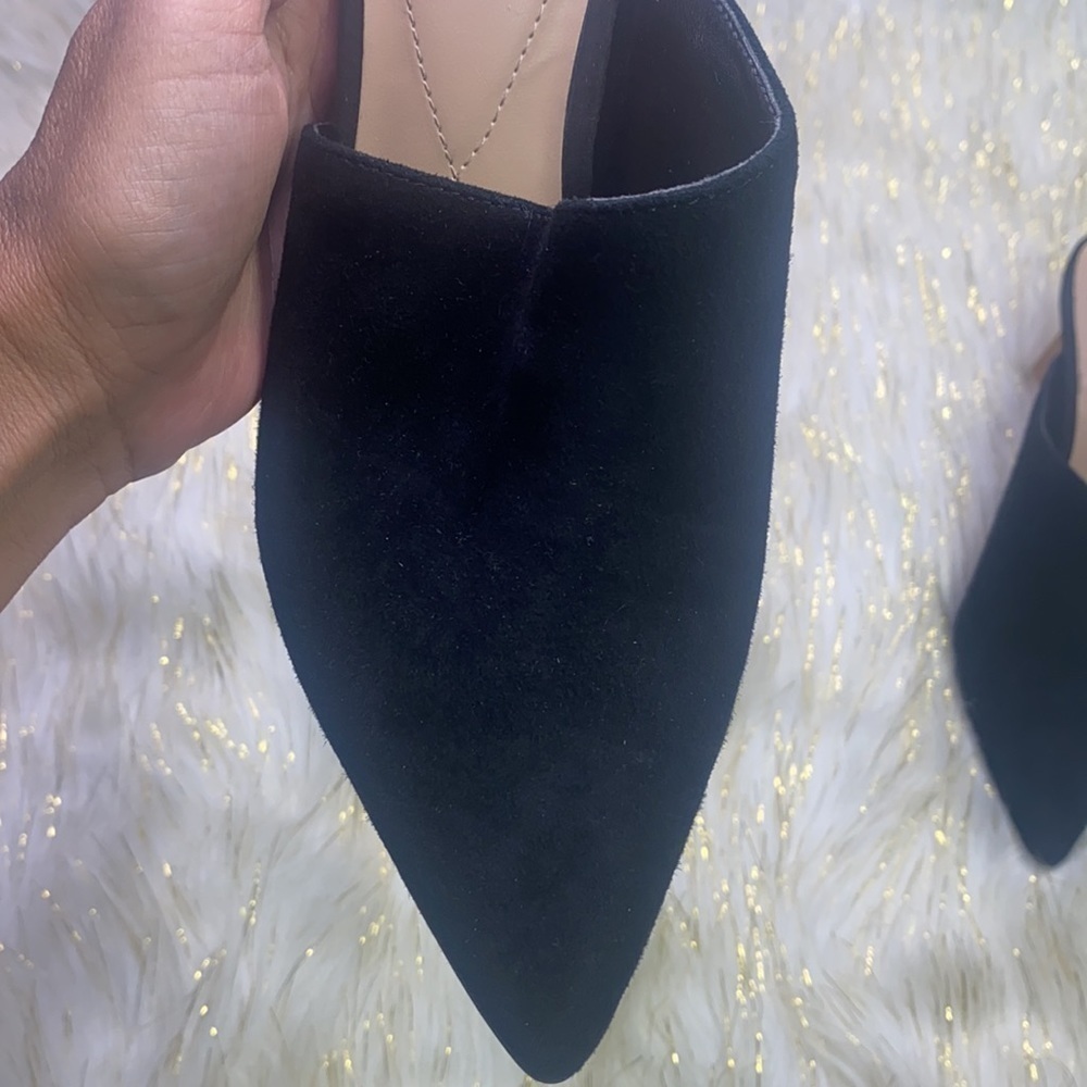 Alfani StepFlex - Black Pointed Toe Heel with Heel and Ball Size 7.5 - Picture 3 of 12